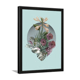 Beautiful Botanical Floral Framed Wall Art Painting